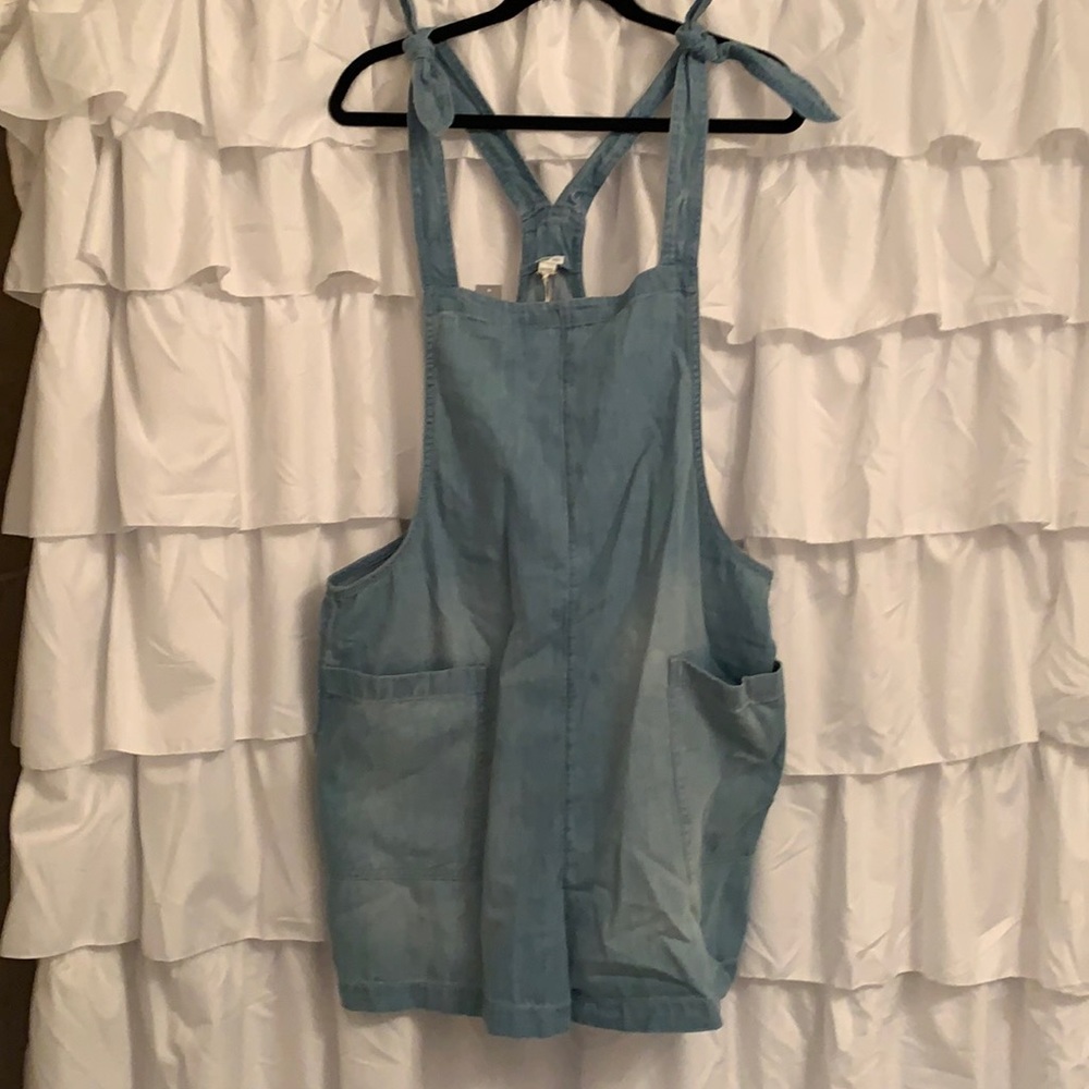 Aerie Chambray Overalls NWT